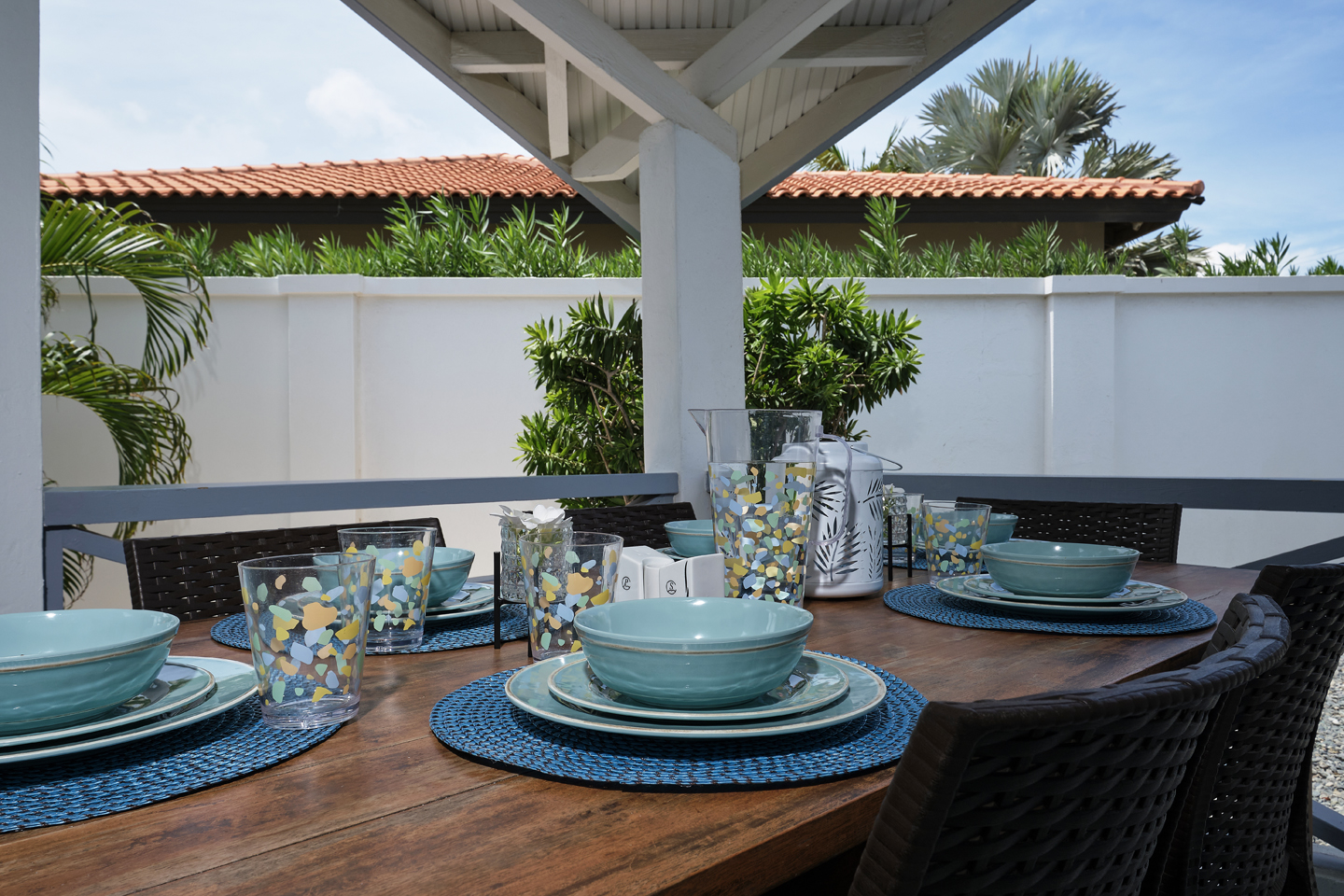 Casa Azul outdoor dining