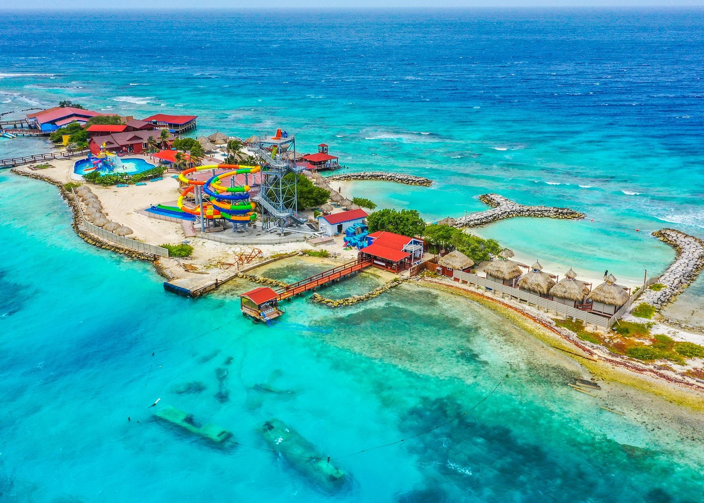 De Palm Island aerial view