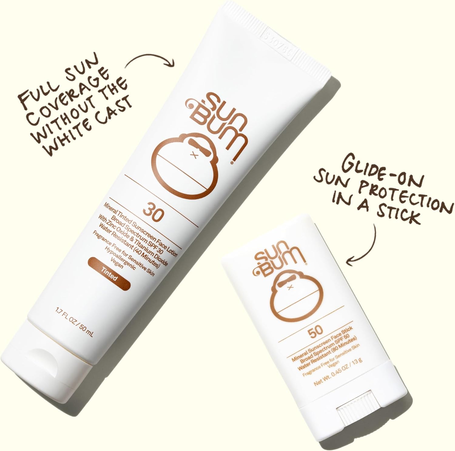Sun Bum Mineral SPF 30 Tinted Face Lotion