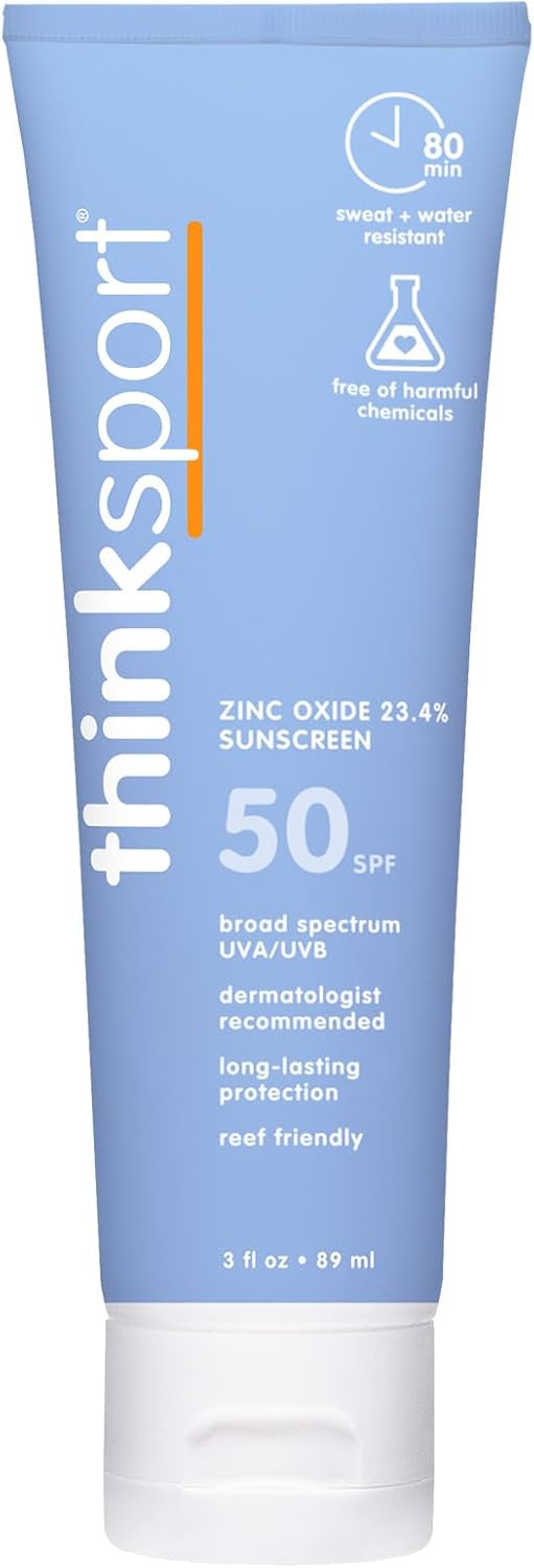 Thinksport SPF 50+ Mineral Sunscreen Lotion